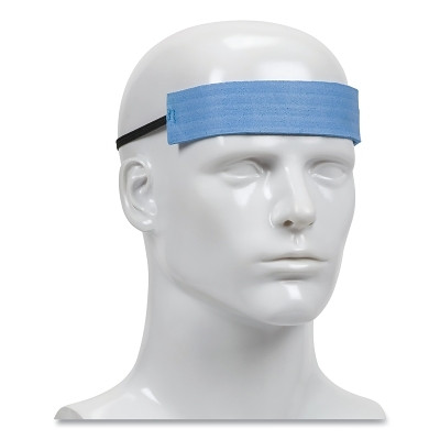 PIP 396-500 EZ-Cool Cellulose Sponge Sweatband, Hydrophilic Fibers, Blue