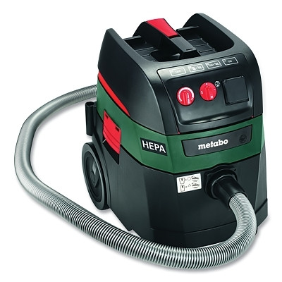 Metabo 602057800 AutoCleanPlus HEPA Vacuum, 9  gal, 11 Ft Hose, 26 ft Cable Length