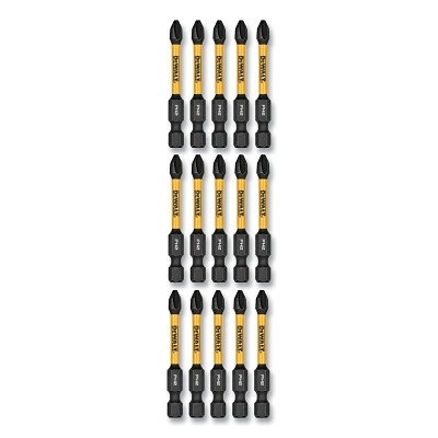 DeWalt DWAF2PH2IR15 FlexTorq Phillips Impact Bit, 2.25 in L, #2, 3 Pack