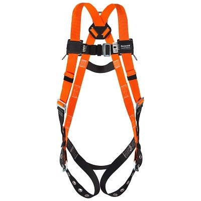 Miller by PIP T4500SPUAK Titan II Non-Stretch Harness, Back D-Ring, Univ (Lg/XL), Friction Shoulder/Mating Chest/Tongue Leg Buckles