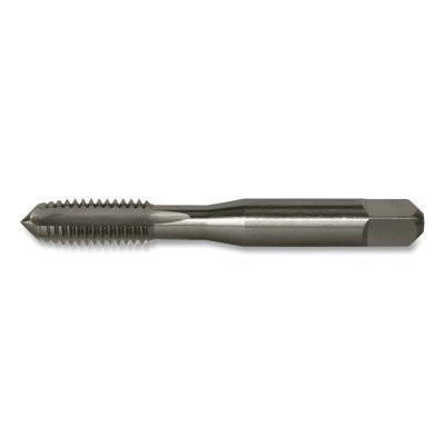 Greenfield Threading 305511 Bright Taper Straight Flute Hand Taps, 4FL, 5/16"-24 Tool Size, UNF