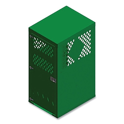 Saf-T-Cart ESTS-12 Cylinder Storage Cage, Holds 12 Cylinders, 68.75 in x 32.13 in x 42 in