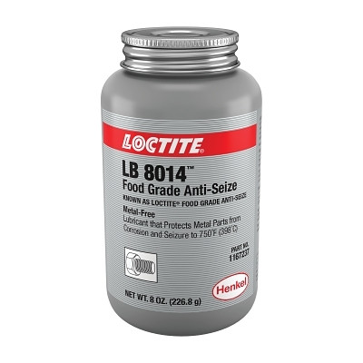Loctite 1167237 Food Grade Anti-Seize, 8 oz Brush Top Can