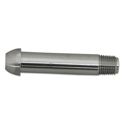 Western Enterprises SS153 Regulator Inlet Nipple, 1/4 in (NPT), 3 in L, Stainless Steel, CGA-510/CGA-580/CGA-590