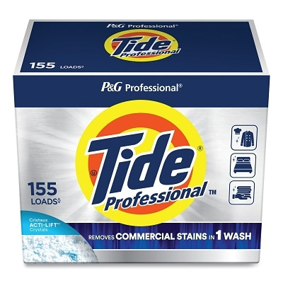Tide Professional 00030772141205 Commercial Powder Laundry Detergent, 197 oz, Box