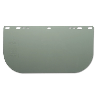 Jackson Safety 29101 F10 PETG Economy Faceshield, Uncoated, Medium Green, 15.5 in W x 8 in H, Unbound
