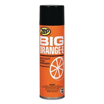 Zep 18501 BIG ORANGE-E Industrial Degreaser, 22 oz, Aerosol Can, Orange