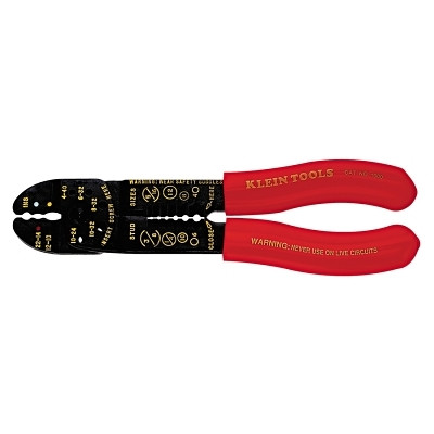 Klein Tools 1000 Multipurpose Tool 7-3/4 Inch 10 to 22 AWG Red