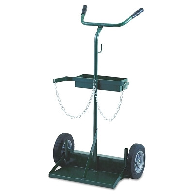 Harper Trucks 14260 Series 140 Trucks, 10" x 2.5" Solid Rubber Wheels/Offset Poly Hub