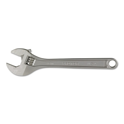 Proto 712B Adjustable Wrench, 12 in L, 1-1/2 in Opening, Satin