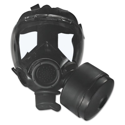 MSA 10051287 Millennium Riot Control Gas Mask, Medium