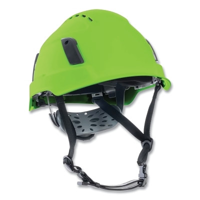 Jackson Safety 22126 XS2-500 Series Type 2+ Safety Helmet, 6-point Suspension, Vented, Hi-Vis Green