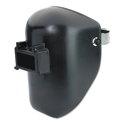 Fibre-Metal by PIP 906BK Tigerhood Classic Welding Helmet, #10, Black, 2 in x 4-1/4 in Window