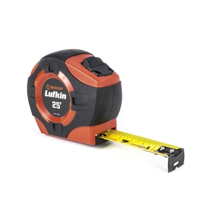 Power Tape, A5, Steel, Clearcoat, 25 ft, 1 Inch, SAE