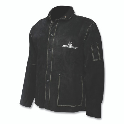 Caiman 30292X 3029 Boarhide Pig Skin Limited Edition Welding Coat/Jacket, 2X-Large, Black