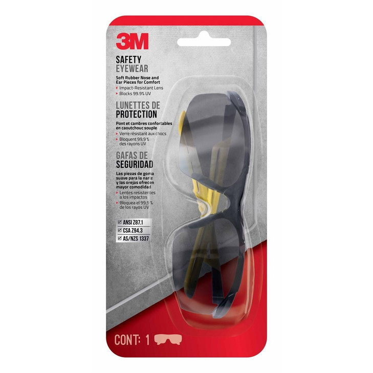 Safety Glasses, Anti-Scratch, 6/CS