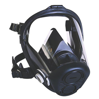 North by PIP RU65001S RU6500 Full Face Respirator, Small, Resists Particulates, Chemical, Contamination, Silicone/Polycarbonate