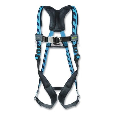 Miller by PIP ACF-QCDXSB AirCore Full-Body Harness, Back, Front, Side D-Rings, XS, Blue