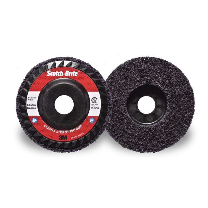 Disc, XO-RD, Non-Woven, 4 1/2 Inch Dia, Silicon Carbide, 10/CS