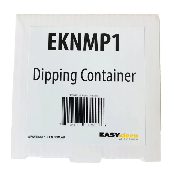 Dipping Container. Low profile container with screw lid, 8.5 fl. oz volume.