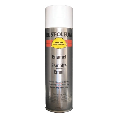 Rust-Oleum V2192838 High Performance V2100 System Enamel Aerosol, 15 oz Can, White, Gloss