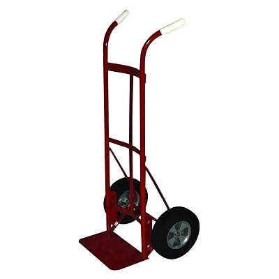 Milwaukee Hand Trucks 47132 Dual Handle Hand Truck, 600 lb, Dual Handle, Solid Rubber Wheels