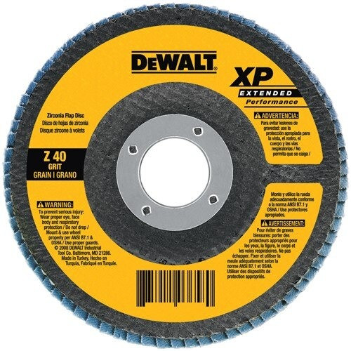 DeWalt Flap Disc, 4-1/2" X 5/8"-11 Z80 XP T27 FLAP DISC