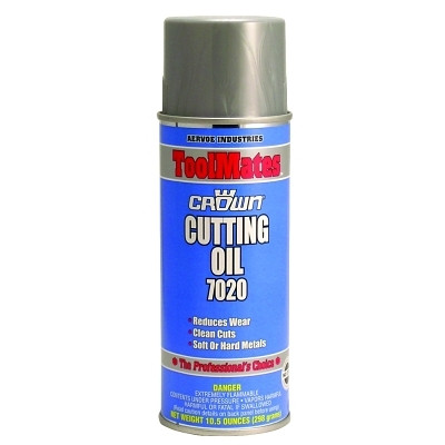 Crown 7020 Cutting Oil, 16 oz, Aerosol Can