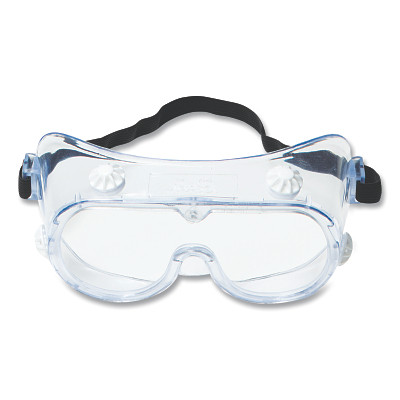 3M 7000002378 334 Splash Safety Goggles, Anti-Fog, Clear Lenses