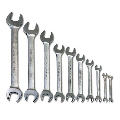 Williams Op End Wrench Set 10-Pcs