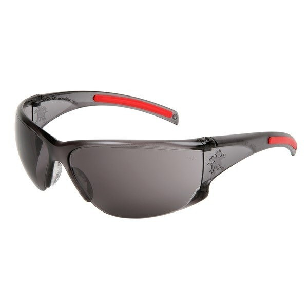 Safety Glasses, HK1 Series, Gray Lens, Duramass Hard Coat