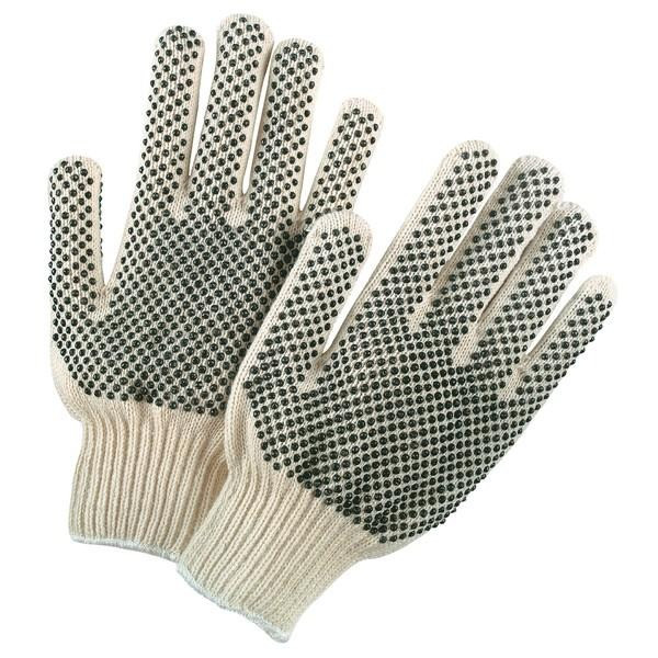 Gloves, Regular Weight, Small, Cotton Polyester Blend