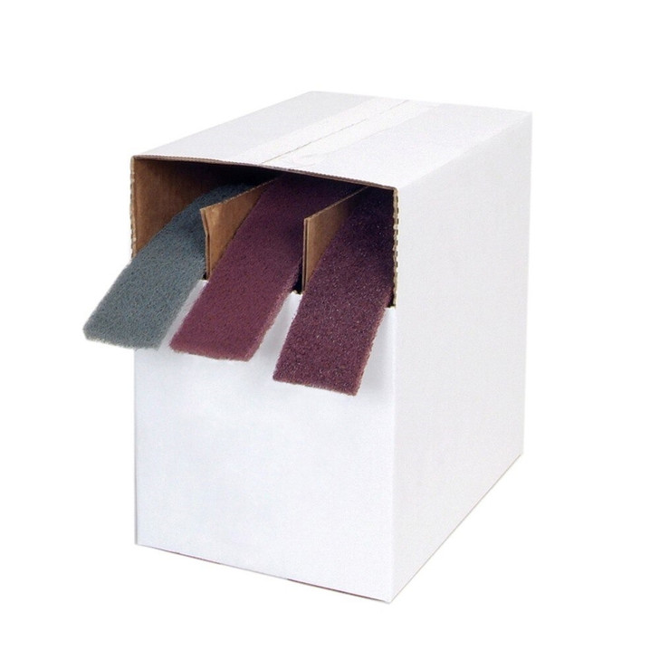 NON-WOVEN Non-Woven Pad Rolls, Size: 2" x 15 ft, GRIT: 1F,1VF,1UF, Color: Asst., Packaging Qty: 1