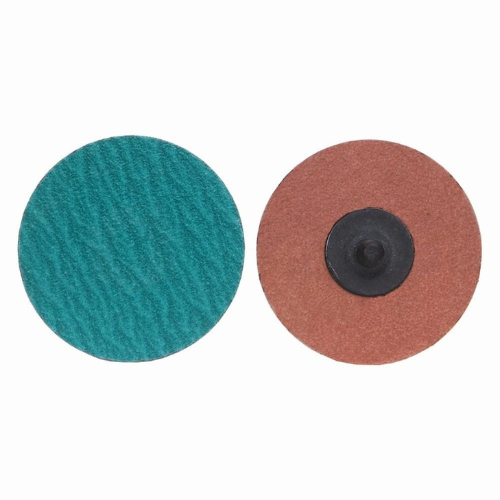 Norton Disc 2" 36 Grit Roll-On Zirc Plus 100 per box