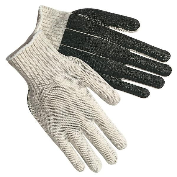 Gloves, Red Hare, Medium, Cotton, Natural, Knit Wrist Cuff