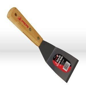 Scraper, 3" Burn Off Knife - Bent Blade, Labeled