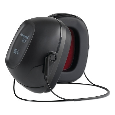 Howard Leight by PIP 1035116VS VeriShield 100 Series Passive Earmuffs, 28 dB, Black, Behind-the-Neck, VS130N