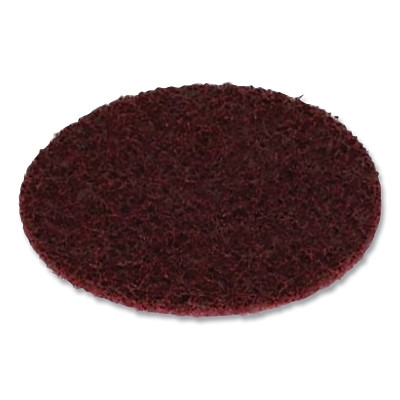 Scotch-Brite 7000000652 Surface Conditioning Disc, 4", 13,000 rpm, Aluminum Oxide, Maroon