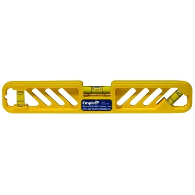 Empire Level 3319 Torpedo Level, Magnetic, Polycast, 9 in, 3 Vials