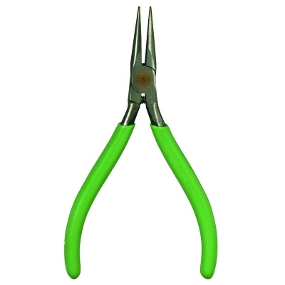 Weller Xcelite L4VN Subminiature Needle Nose Pliers, 4 in Long, 13/16 in Jaw, Smooth