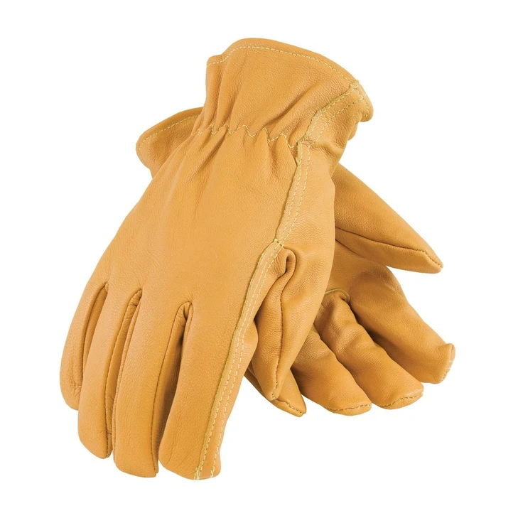 PIP KEVLAR LINED TOP GRAIN GOATSKIN DRIVERS, KEYSTONE THUMB  , Size Large, Case Qty.: 6 Dozen
