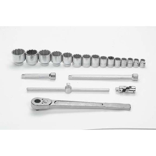 Socket, 2 5/8 Inch OAL, Shallow, 3/4 Inch Dr, 41 MM Size