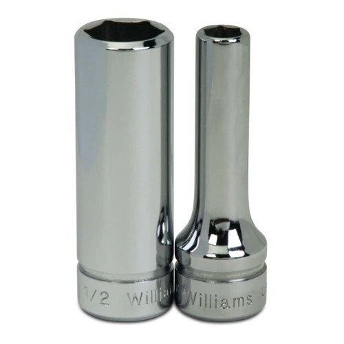 Socket, 2 1/8 Inch OAL, Deep, 3/8 Inch Dr, 8 MM Size
