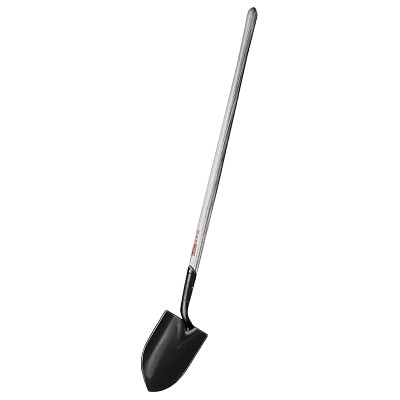 Ridgid 52300 Model 170 Round Point Shovel 11-1/2 In x 8-5/8 In Blade 47 In White Ash Handle