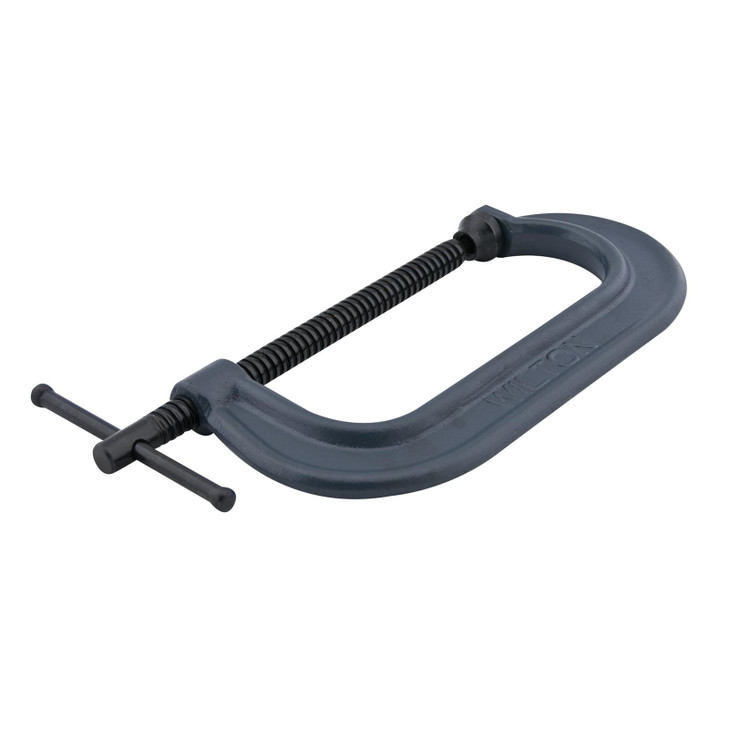 Wilton 812, 800 Series C-Clamp, 1-1/8" - 12" Jaw Opening, 3-7/8" Throat Depth