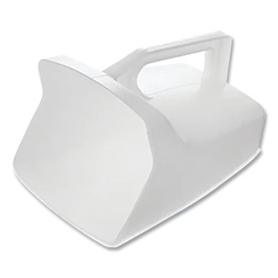 Rubbermaid Commercial FG288500WHT Utility Food Service Scoop, 8 in L, Plastic, White