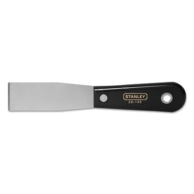 Stanley 28140 Nylon Handle Putty Knife, 1-1/4 in W, Stiff Blade