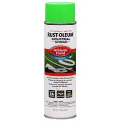 Striping Paint, 1600, Industrial, 17 oz, Fluorescent Green