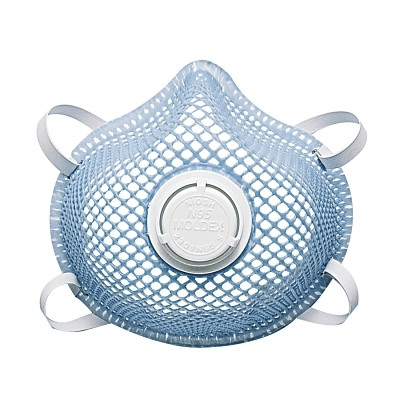 Moldex 2301N95 2300 N95 2-Strap Particulate Respirator with Exhale Valve, Disposable, Half-Face, Small