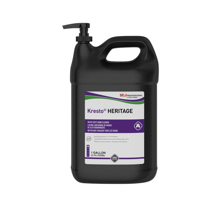 Hand Cleaner, Kresto, 1 gal, Bottle, Light Gray, Fresh, 4/CS